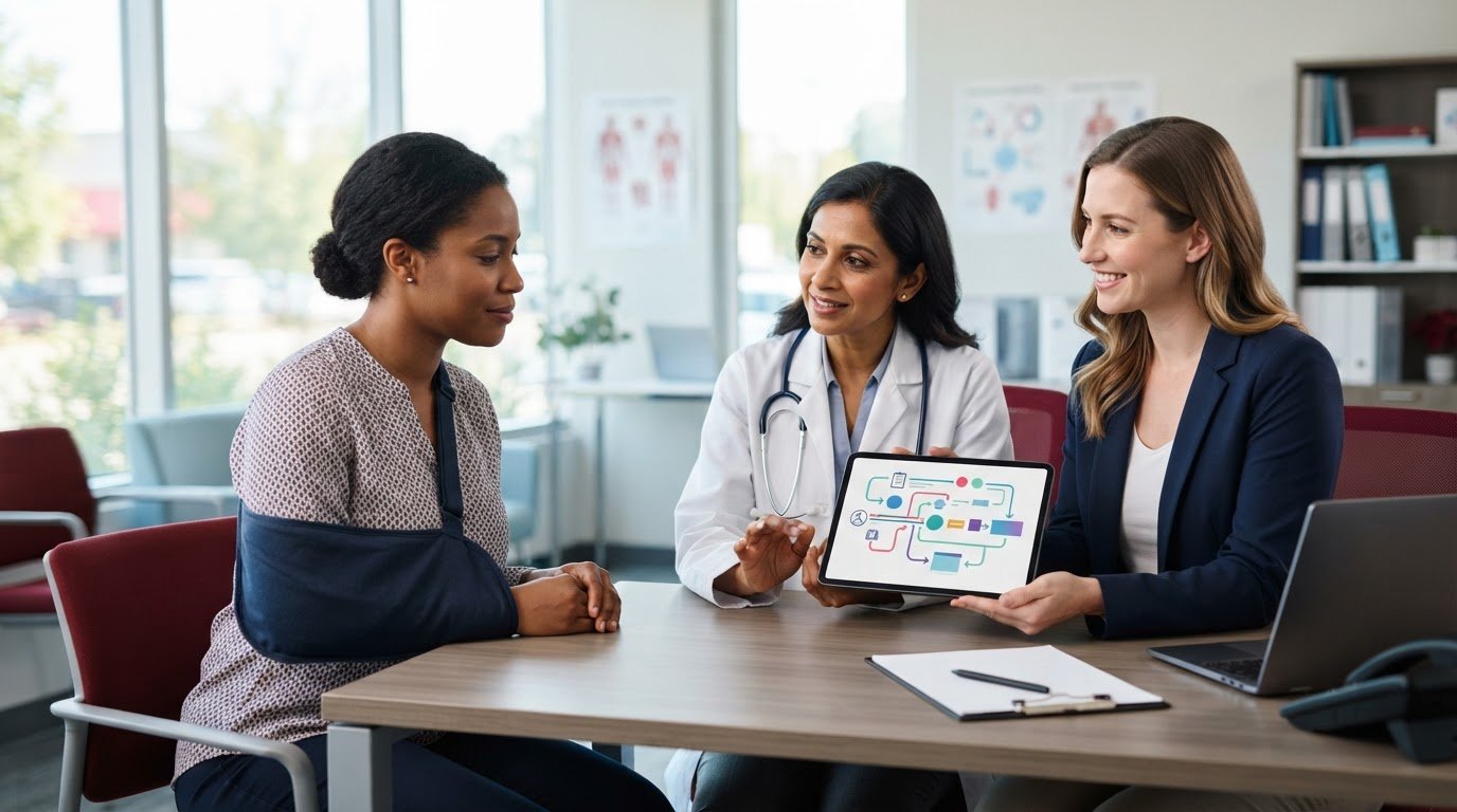 Finding Doctors for Uninsured Clients After an Injury