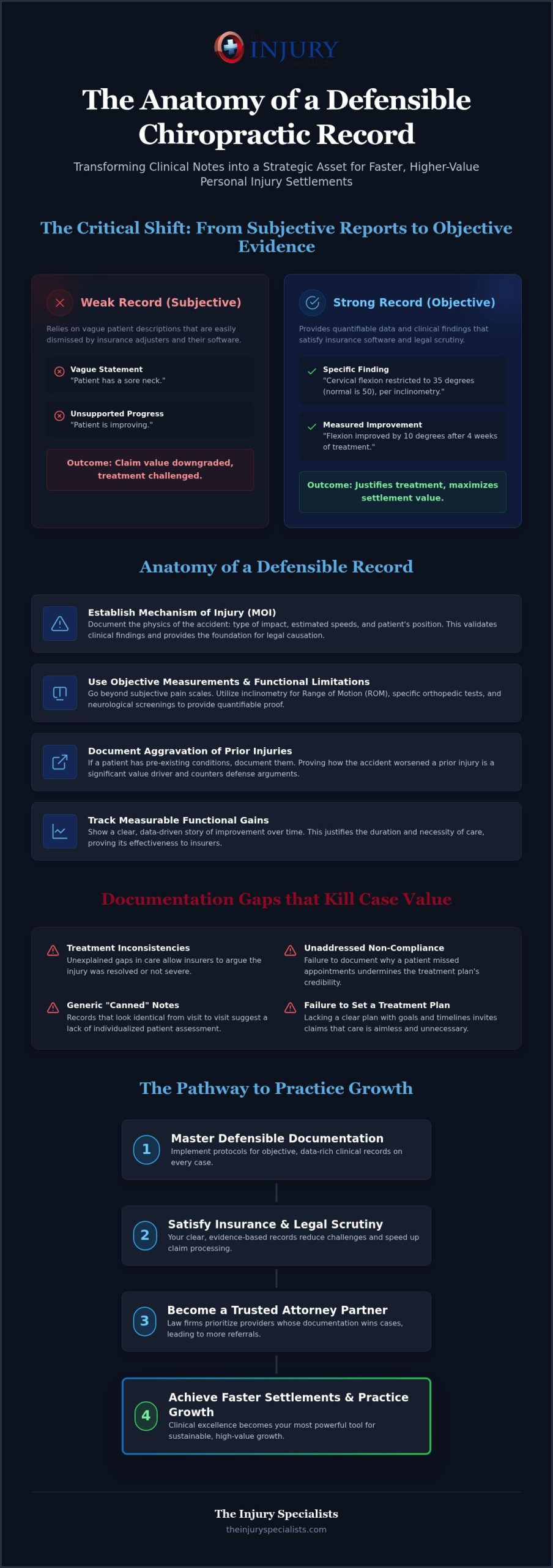 Chiropractic Documentation: Defensible Record Guide