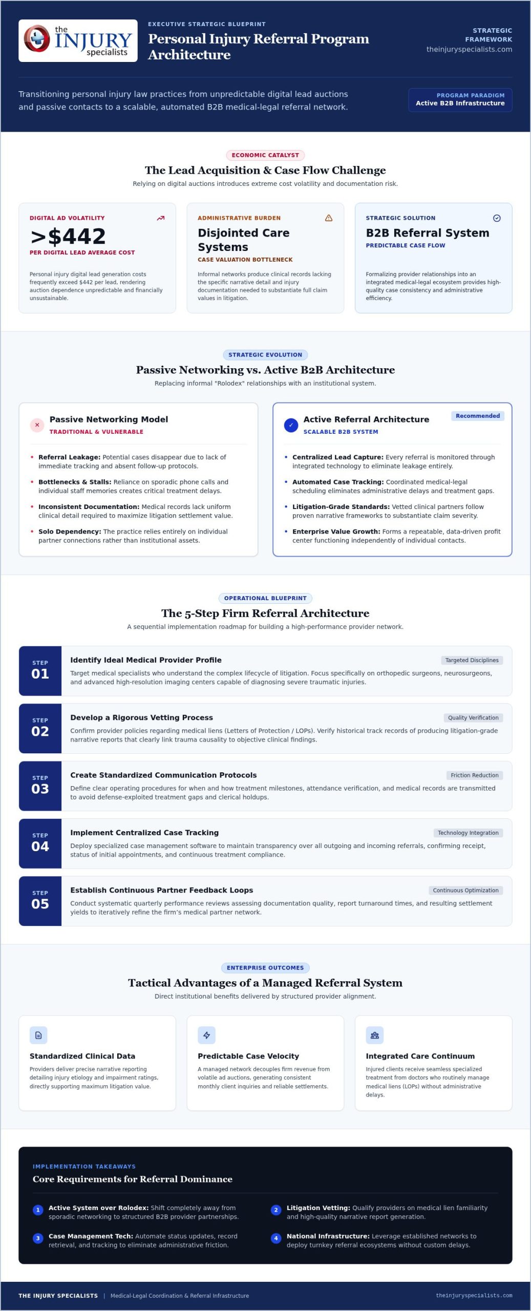 Creating a PI Referral Program: 2026 Strategic Guide